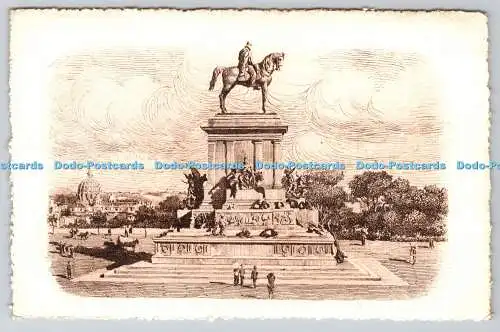 R764050 Roma Monumento a G Garibaldi Sul Monte Gianicolo E V R IPACT