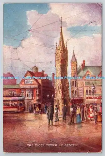 R765782 Leicester The Clock Tower H and A Bennett Brushes