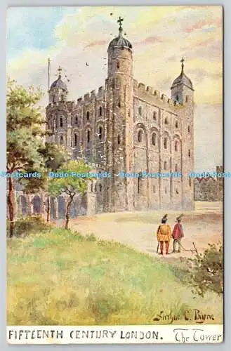 R765788 London Fifteenth Century The Tower S Hildesheimer No 5324 Arthur C Payne