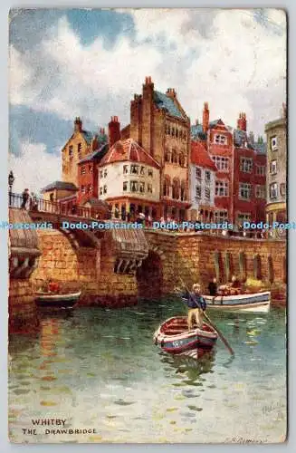 R765824 Whitby The Drawbridge Tuck Oilette 7773 H B Wimbush PM Grosmont Yorks 19