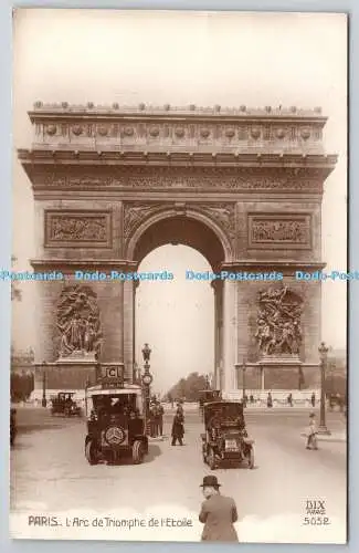 R765833 Paris L Arc de Triomphe de l Etoile DIX