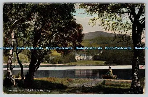 R764173 Trossach Hotel und Loch Achray W R und S zuverlässige Serie