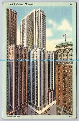 R765877 Chicago Field Building The Union News Tichnor Qualitätsansichten Tichnor Bros