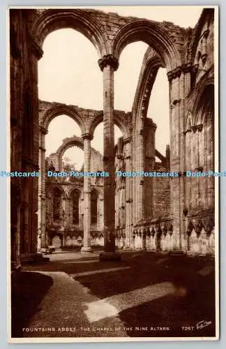 R765903 Fountains Abbey Die Kapelle der neun Altäre Walter Scott Bradford RP