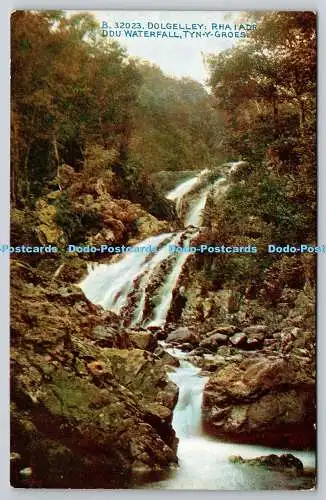 R765907 Dollgelley Rhaiard Ddu Waterfall Tyn y Groes The Photochrom London Tunbri