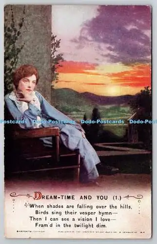 R765927 Dream Time and You Bamforth Holmfirth England New York Songs Series No 4