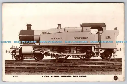 R764264 G W R Express Passenger Tank Engine 4 4 2 The Regent Series