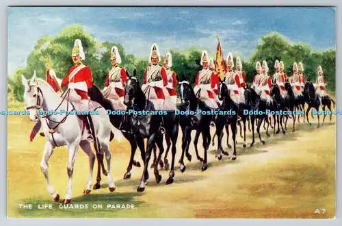 R764267 The Life Guards on Parade Valentine Art Farbe