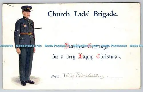 R764278 Kirchenjungen Brigade Postkarte