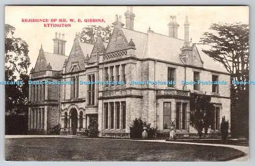 R764302 Ettington Residence Of Mr W B Gibbins W H S L No 3003