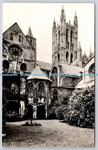 R766000 Canterbury Cathedral The Water Tower and the Library Tuck Serie 4a