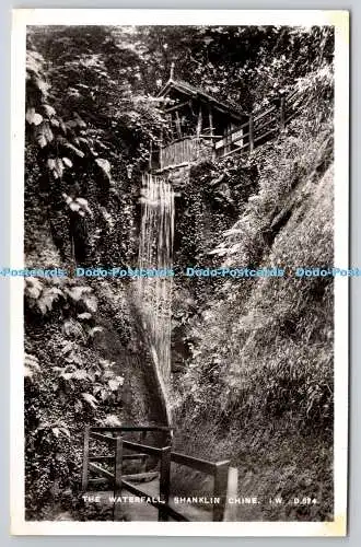 R766033 I W Shanklin Chine The Waterfall Dean Bay Serie RP