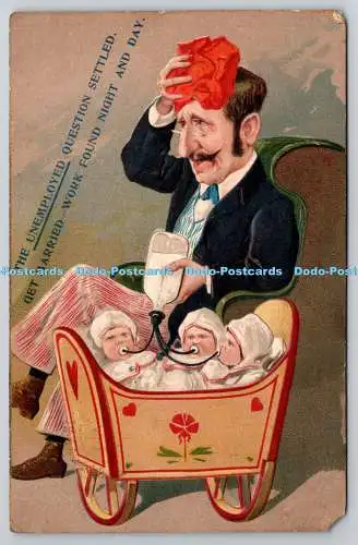 R766260 Die Frage der Arbeitslosen geklärt Heiraten Arbeit gefunden Tag und Nacht Ser