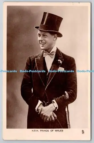 R766265 H R H Prince of Wales Raphael Tuck and Sons No 3691 RP