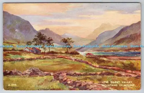 R767001 The Silent Valley Mountains of Mourne Valentine Art Farbe W J Burrows