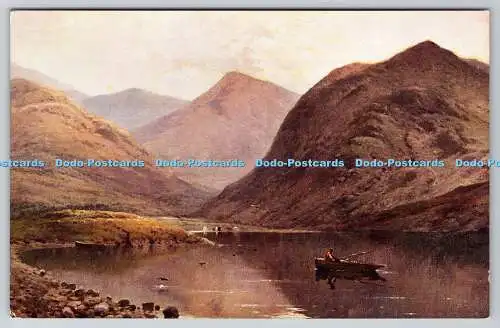 R767502 Crummock Water and Whiteeless Pike J Salmon Sevenoaks England A De Breans