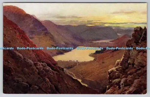 R767003 Buttermere Crummock Water and Lowes Water J Salmon Sevenoaks England A D