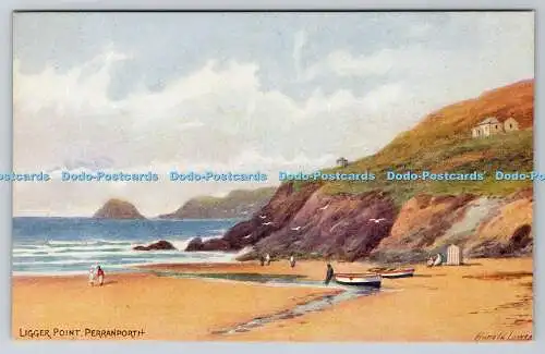 R767512 Perranporth Ligger Point J Salmon Sevenoaks England Harold Lawes