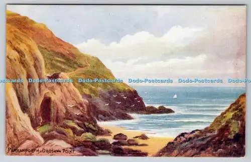 R767513 Perranporth Droskyn Point J Salmon Sevenoaks England Harold Lawes