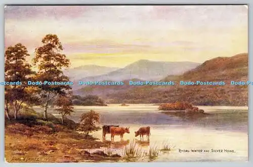 R767514 Rydal Water and Silver Howe J Salmon Sevenoaks England Harold Lawes