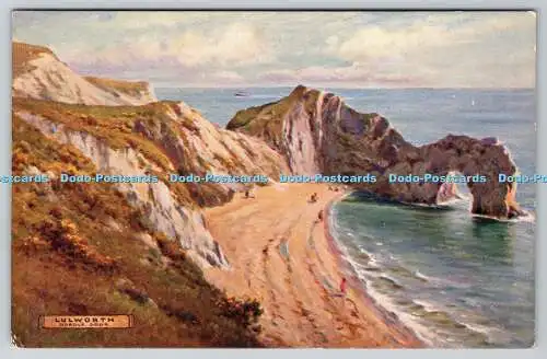 R767521 Lulworth Durdle Door Tuck Oilette No 3015 B