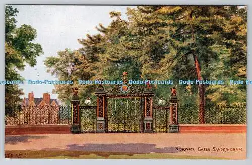 R767533 Sandringham Norwich Gates J Salmon Sevenoaks England C T Howard