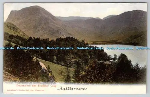 R767554 Buttermere and Honister Crag Abraham Serie Nr. 223 PM Keswick 1906