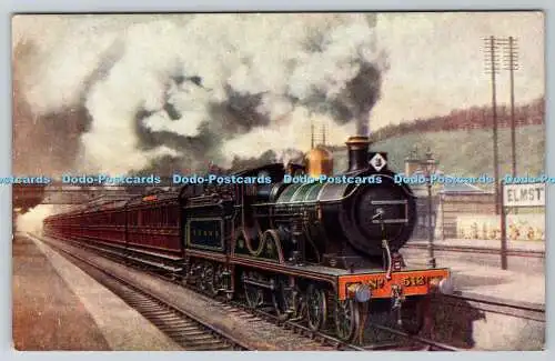 R767557 S E und C R Continental Express The Locomotive Publishing 3 Amen Corner