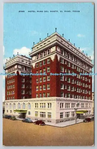 R766419 Texas El Paso Hotel Paso del Norte Henry S Beach C Kropp Co