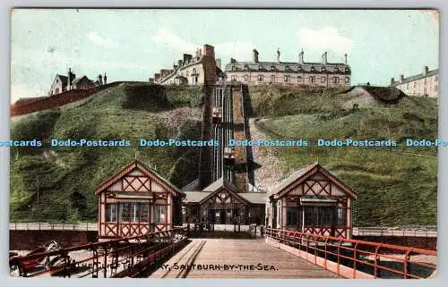 R767709 Saltburn by the Sea The Cliff Tramway B Rapp 1907