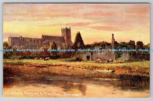 R767746 Bournemouth Christchurch Priory and the River Avon S Hildesheimer No 539