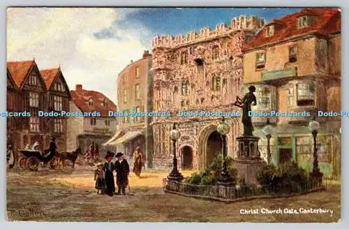 R767749 Canterbury Christ Church Gate S Hildesheimer Serie Nr. 5456 R Gallone