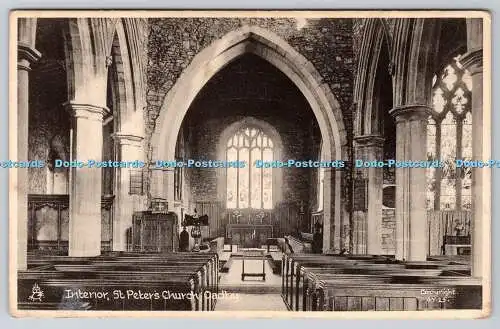R767816 Oadby St Peter Church Interior Tuck
