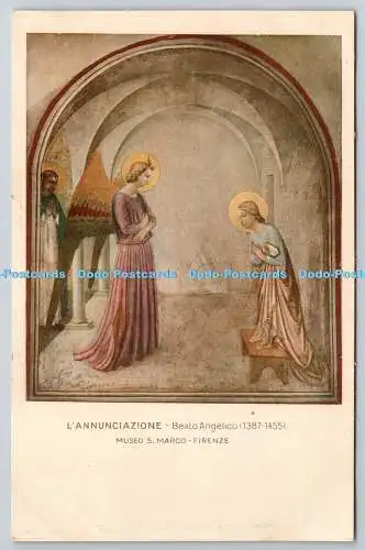 R766593 Firenze Museo S Marco L Annunciazione Roberto Hoesch No 33 Beato Angelic