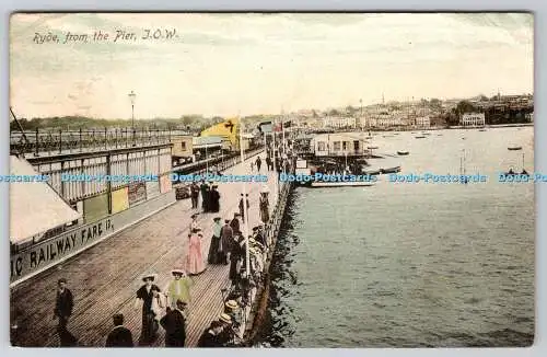 R767862 I O W Ryde From the Pier The Woodbury Series No 2668