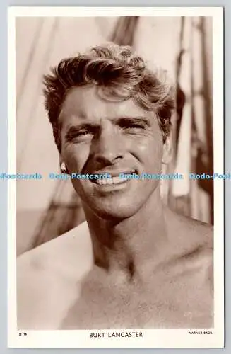 R766642 Burt Lancaster Picturegoer Series No D 79 Warner Bros