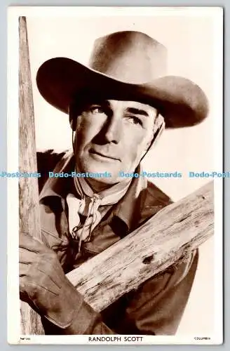 R766643 Randolph Scott Columbia Picturegoer Series No W 980