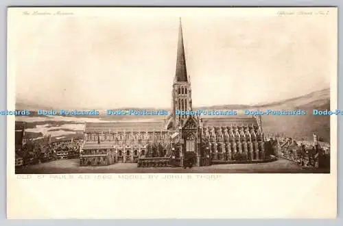 R767968 Old St Pauls John B Thorp The London Museum The Medici Society Official