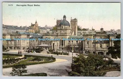 R767994 Harrogate Royal Baths Photochrom London Detroit U S A