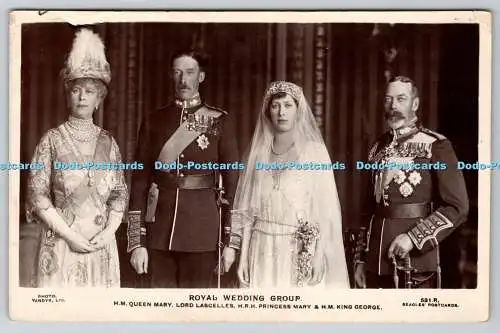 R768000 Royal Wedding Group H M Queen Mary J Beagles London Vandyk RP