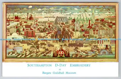 R766797 Southampton D Day Stickerei im Bargate Guildhall Museum