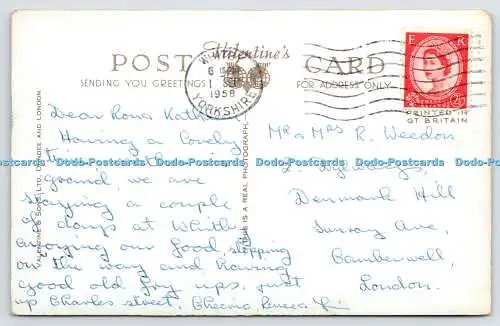 R766806 Whitby North Promenade Valentine and Sons Ltd RP 1958