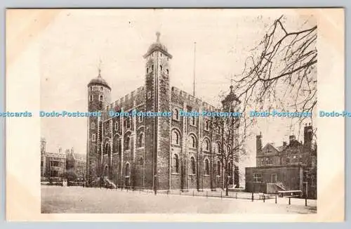 R766823 Tower of London White Tower aus N W Begun von Wilhelm dem Eroberer