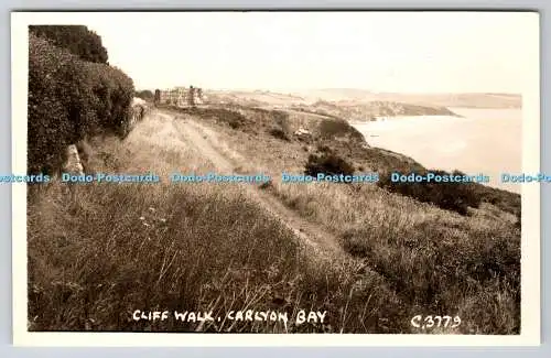 R766874 Carlyon Bay Cliff Walk George W F Ellis Twin Monarch Serie