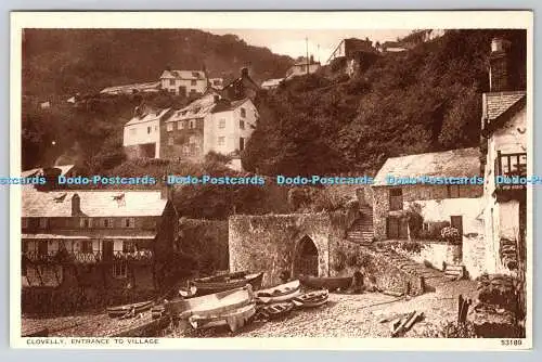 R769631 Clovelly Eingang zum Dorf Photochrom Co Ltd