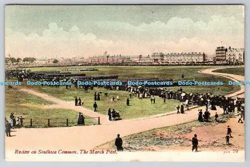 R766924 Review on Southsea Common The March Past J Welch and Sons