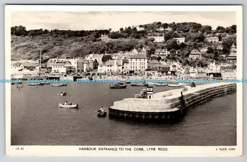 R766948 Lyme Regis Hafeneingang zum Cobb Raphael Tuck and Sons Ltd RP