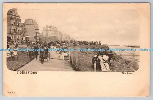 R766952 Folkestone The Lees Postkarte