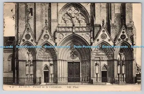 R769692 Bayeux Portail de la Cathedrale ND Phot