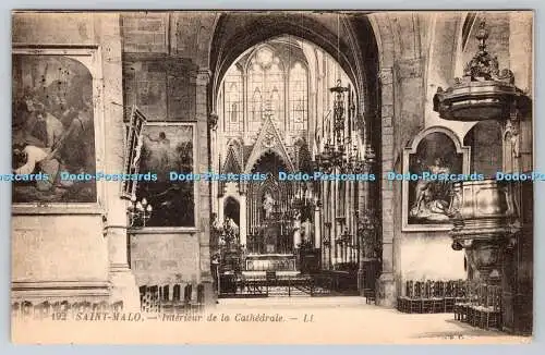 R769694 Saint Malo Interieur de la Cathedrale LL 192 Levy Fils et Cie